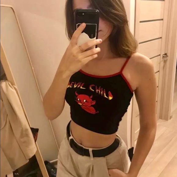 Tops - devil child cami